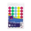 Avery See-Through Removable Color Dots, 0.75-Inch Diameter, Assorted Colors, 1015 per Pack (05473)