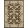 Nourison Rugs Persian Empire Collection PE22 Chocolate Rectangle 5'3 x 7'5 Area Rug