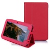 TabSuit PU Leather Case for 7'' A10 Tablet / 7'' Touch Screen Computer [By TabletExpress] (Red)