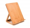 Lipper International Bamboo Adjustable Ipad Stand, Brown