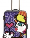 Heys USA Luggage Britto Couple 26 Inch Hardside Spinner, Couple, 26 Inch