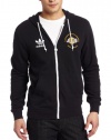 NBA Men's Los Angeles Lakers Originals Court Series Action Full Zip Hood (Black, Large)