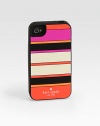 Add a pop of color to your iPhone with this super-protective case featuring bold horizontal stripes. Resin2½W X 4¾H X ½DImportedPlease note: iPhone® not included.