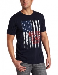 Nautica Men's Short Sleeve Flag Graphic Tee