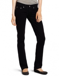 Levi's Juniors 524 Straight Leg Jean, Black Ink, 9 Medium