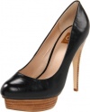 DV by Dolce Vita Women's Bryce Pump, Black Leather, 8 M US