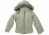 Hawke & Co Infant Girl's Faux Fur Trim Hooded Coat Pearl 3