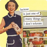 Anne Taintor,Inc. 01446 Magnet, Lactose, 3-3/8-Inch, Square