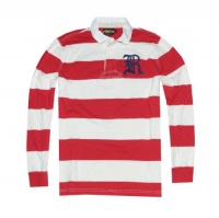 Rugby by Ralph Lauren Men Classic Rugby Fit Striped Polo T-Shirt