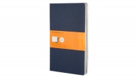 Set of 3 Cahier Large Ruled Journals, Blue Cover (Moleskine Srl)