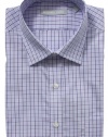 Michael Kors Non-Iron Dress Shirt - Sky Blue Check