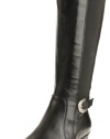 Naturalizer Women's Arness Riding Boot,Black,9.5 W US