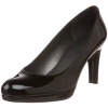 Stuart Weitzman Women's Blog Platform Pump,Black Patent,11 M US