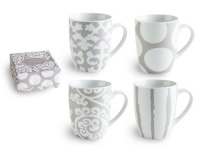 Rosanna Rue Du Bac, Mugs, Set of 4