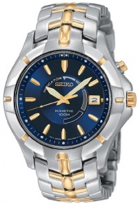 Seiko Men's SKA402 Kinetic Two-Tone Watch