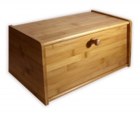 Pure Bamboo Moderna-International Bread Box with Tight-Seal Magentic Door