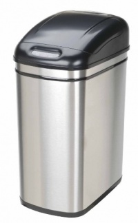 Nine Stars DZT-30-1 Infrared Touchless Stainless Steel Trash Can, 7.9-Gallon