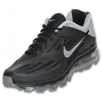 Nike Youth Air Max Ultra (GS) Shoes-Black/Gray-6.5