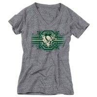 NHL Pittsburgh Penguins Women's Interlocking Celtic Band Tee