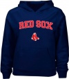 Boston Red Sox Navy Fleece Pullover Youth Hoodie