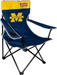 NCAA Michigan Wolverines Coleman Folding Chair With Carrying Case