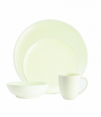 Noritake Colorwave White 4-Piece Coupe Place Setting