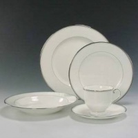 Mikasa Gothic Platinum Salad Plate 8.5-in.