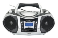 Naxa Portable MP3/CD Player with Text Display, AM/FM Stereo, USB/SD/MMC Inputs