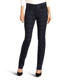 Not Your Daughter's Jeans Women's Petite Metallic Print Sheri Skinny Jean