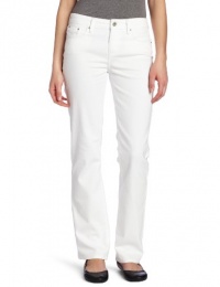 Levi's Women's Classic Demi Curve Straight Cut Jean, White Reflection, 12 Medium