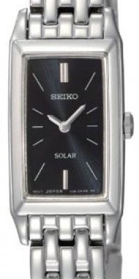 Seiko Women's SUP043 Solar Baguette Watch