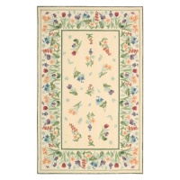 Nourison Country Heritage H611 Area Rug - Ivory Size - 8 x 11 ft.