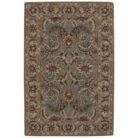 Nourison Rugs India House Collection IH18 Green Rectangle 5' x 8' Area Rug