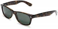 Ray-Ban RB2132 New Wayfarer Non-Polarized Sunglasses, Tortoise Frame/G-15-XLT Lens, 52 mm