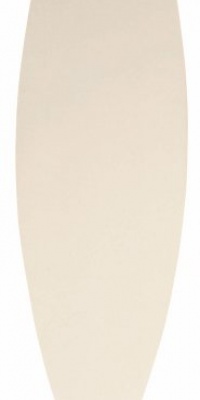 Brabantia 124662 53-by-18-Inch Size-D Ironing-Board Cover with Foam Insert, Ecru