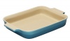 Le Creuset Stoneware 12-1/2-by-9-1/2-Inch Rectangular Baking Dish, Caribbean