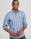 Michael Kors Fraser Check Sport Shirt - Classic Fit