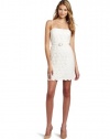 Trina Turk Women's Olivine Lined Dress, Ivory, 8