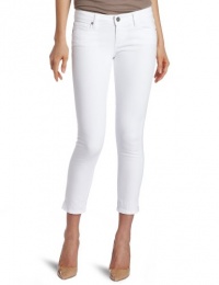 PAIGE Women's Kylie Crop With Slit Jean, Optic White, 26