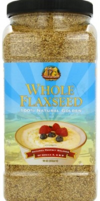 Premium Gold Whole Flaxseed, 96-Ounce