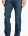 Lucky Brand 121 Heritage Slim Straight Stretch Jeans in Ol Vicksburg Sizes W28-36 (32Wx 30L)