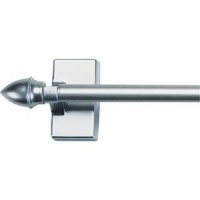 Levolor Kirsch W7004213102 Magnetic Rod Set, 16 to 28-Inch Width, Satin Nickel