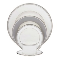 Lenox Federal Platinum  5-Piece Place Setting, Slate