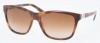 Tory Burch Sunglasses Amber Tort Brown Gradient