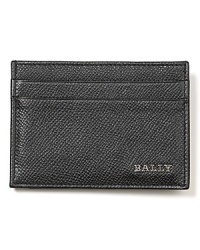 A beautifully-crafted card case from Bally, with attached silvertone money clip with logo engraving.