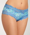 Barbados Boyshort with Lace Trim