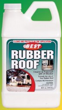 B.E.S.T. 55048 Rubber Roof Cleaner & Protectant Bottle - 48 oz.