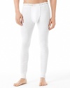 Ensure your warmth with a pair of cotton long John pants from Calvin Klein, soft and breathable for all-day comfort.