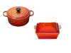 Le Creuset Signature Cast Iron and Stoneware, 4-Piece, Flame