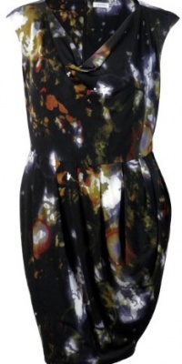 Calvin Klein Women's Printed Jersey Dress Multi